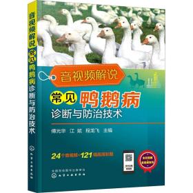 视频解说】常见鸭鹅病诊断与防治技术 鸭鹅病的预防鸭鹅常见病诊断防治技术鸭鹅专业养殖书籍 鸭鹅养殖技术大全预防方法及治疗技术