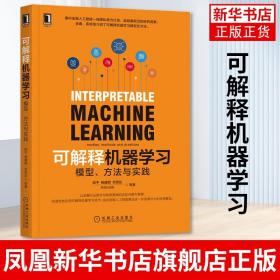 可解释机器学习：模型 方法与实践