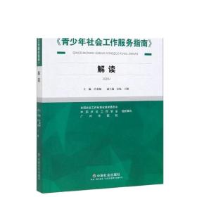 《青少年社会工作服务指南》解读/青少年事务社会工作丛书