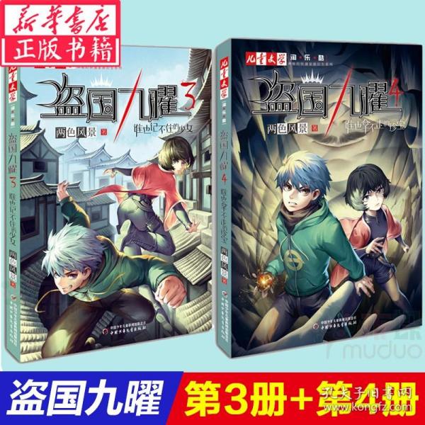 “神秘的快递家族”系列衍生、两色风景最新力作、《儿童文学》淘·乐·酷书系——盗国九曜4：谁也拿不走的珍宝