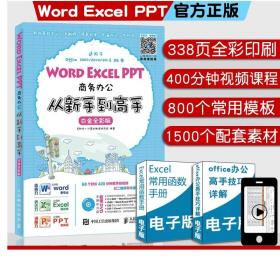 Word Excel PPT商务办公从新手到高手 白金全彩版