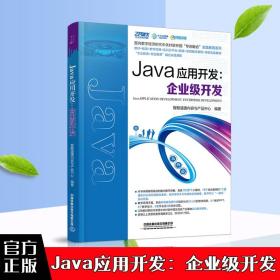 Java应用开发：企业级开发