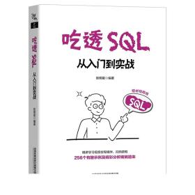 吃透SQL:从入门到实战(精讲视频版) QL必知必会 数据库入门经典教程 数据挖掘 sql server数据库入门计算机网络数据库SQL基础教程