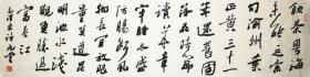 刘元堂老师书法  南京白云堂  刘元堂书法作品136x35cm