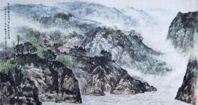 赵元年老师山水   南京白云堂   赵元年山水 180x97cm