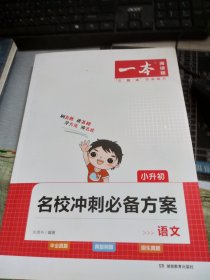 2017年一本:名校冲刺必备方案 语文(小学升初中总复习资料)/开心教育