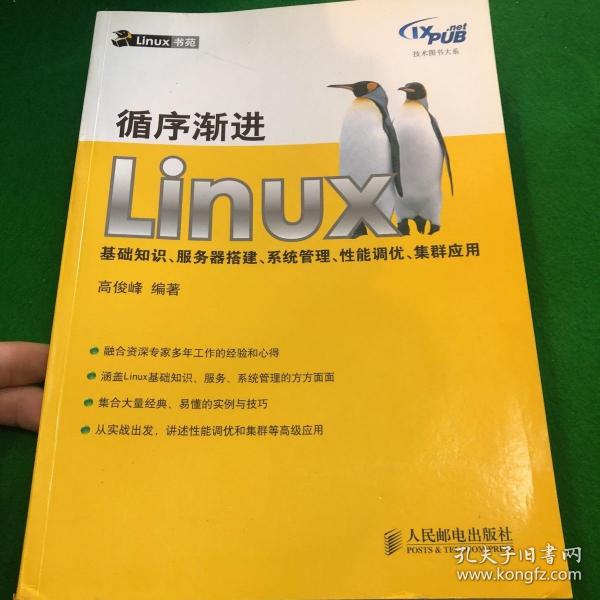 循序渐进Linux：基础知识、服务器搭建、系统管理、性能调优、集群应用