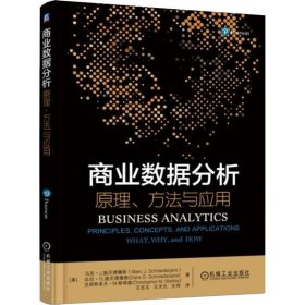 商业数据分析 原理、方法与应用