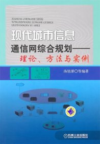 现代城市信息通信网综合规划：理论、方法与实例