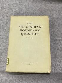 THE SION INDIAN BOUNDARY QUESTION