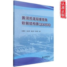 【新书可发票】黄河托龙段缓倾角软弱结构面研究与评价 正版