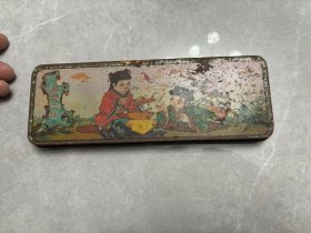 文具盒 和合二仙