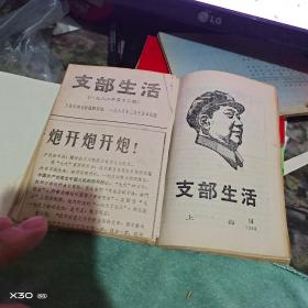 上海支部生活 1968年   1至24期 、有 毛林像增页、增刊1期【 **原件实物文献※ 沂蒙***文献个人收藏展品】