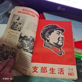 上海支部生活 1968年   1至24期 、有 毛林像增页、增刊1期【 **原件实物文献※ 沂蒙***文献个人收藏展品】