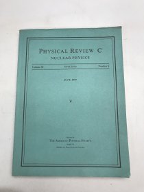 PHYSICAL REVIEW C NUCLEAR PHYSICS 1989.6