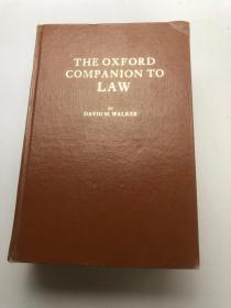 THE OXFORD COMPANION TO LAW 牛津法律指南