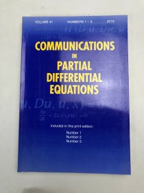 COMMUNICATIONS  IN  PARTIAL  DIFFERENTIAL  EQUATIONS