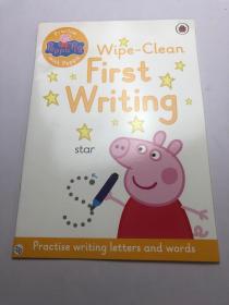 wipe clean first  writing  star