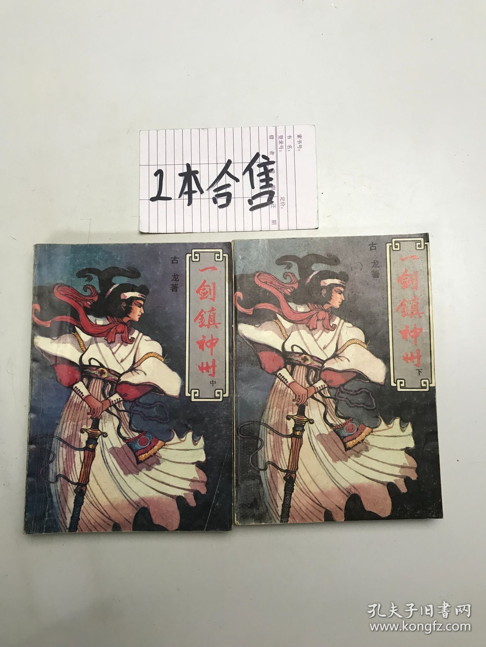 一剑镇神州 中下 合售