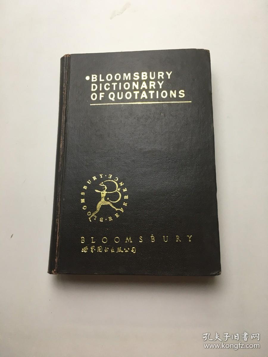 Dictionary Of Quotations Bloomsbury