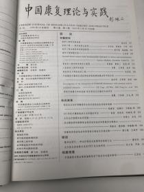 中国康复理论与实践2002年5~12期合订本