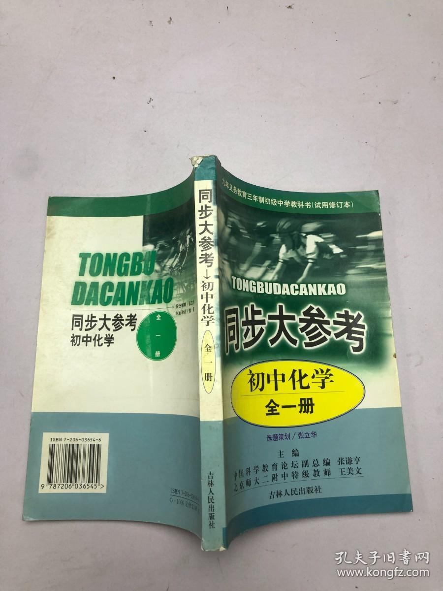 同步大参考 初中化学 全一册