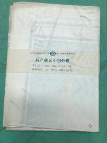 【挂图】中国历史第三册地图教学挂图【共产主义小组分布】