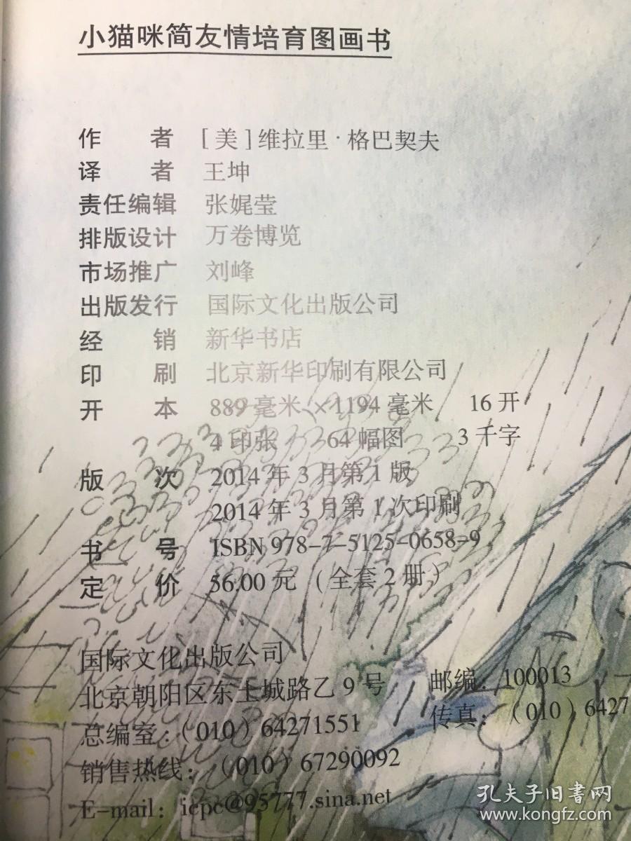 小猫咪简讨厌下雨天