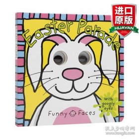 英文原版 Funny Faces: Easter Parade 有趣的面孔：复活节大游行 纸板书 进口英语原版书籍