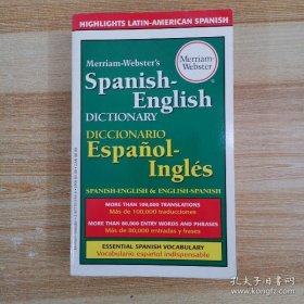 Merriam-Webster's Spanish-English Dictionary