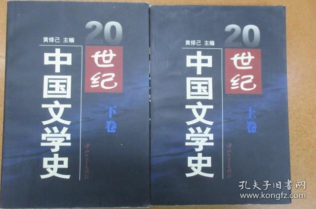 20世纪中国文学史【全两册两卷】