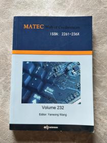 MATEC Web of Conferences ISSN：2261-236X Volume 232