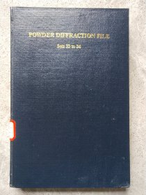 粉末衍射卡 第33-34组《有机卷》精装英文版 POWDER DIFFRACTION FILE Sets 33 to 34