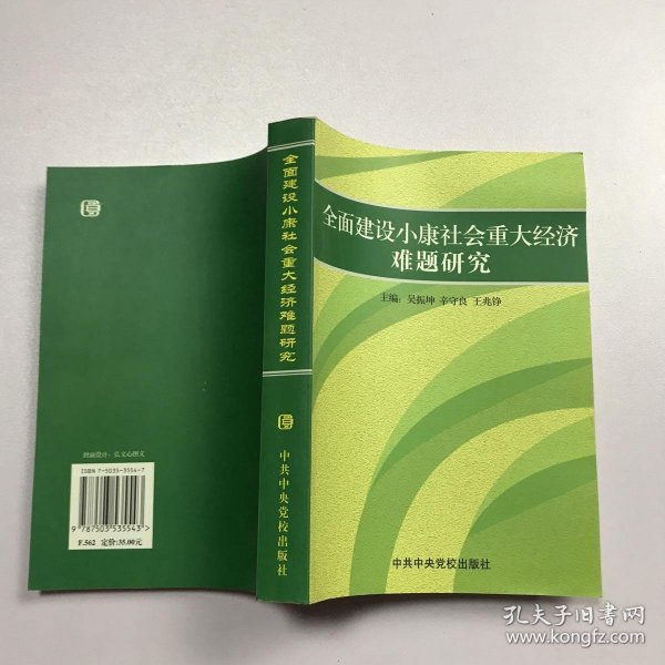 全员建设小康社会重大经济难题研究