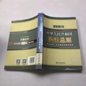 中华人民共和国民法总则条文说明立法理由及相关规定