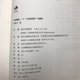 中国震撼：一个“文明型国家”的崛起