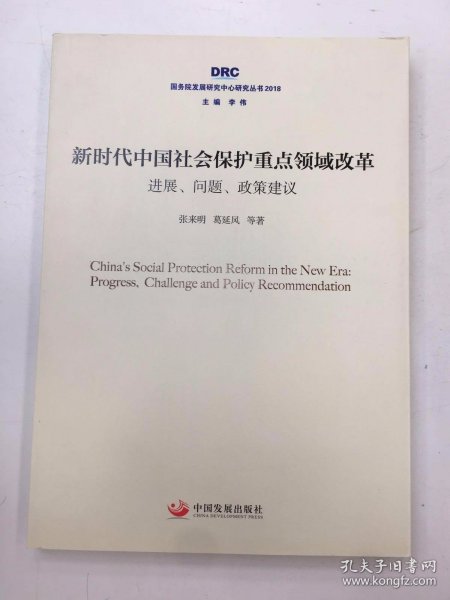 新时代中国社会保护重点领域改革：进展、问题、政策建议（国务院发展研究中心研究丛书2018）