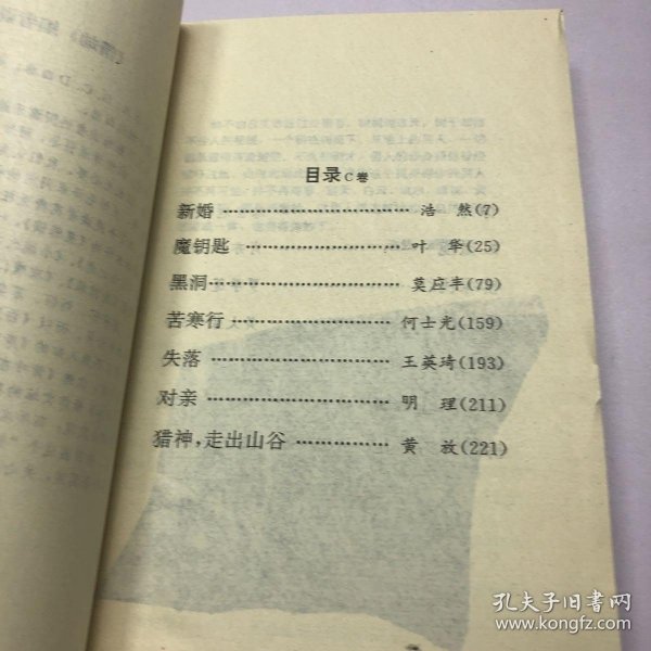 情劫:当代农村情爱小说精品大系:1978-1994