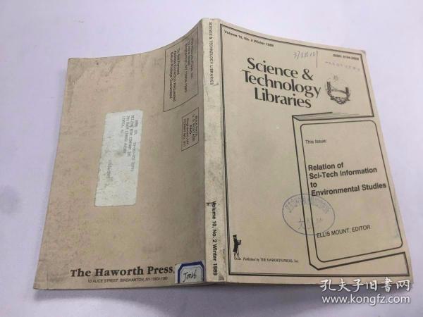 Science & Technology Libraries 科技图书馆