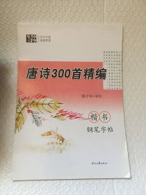 杨子实唐诗300首精编楷书钢笔字帖