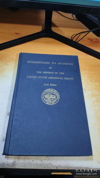 Suggestions to Authors of the Reports of the United States Geological Survey