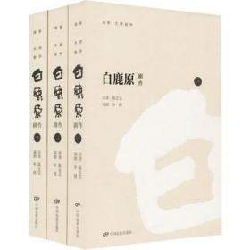 正版现货 白鹿原.剧作-(全三册)申捷中国电影出版社 阅影大师剧作电视剧本完全版 文学经典 影像呈现编剧红宝书