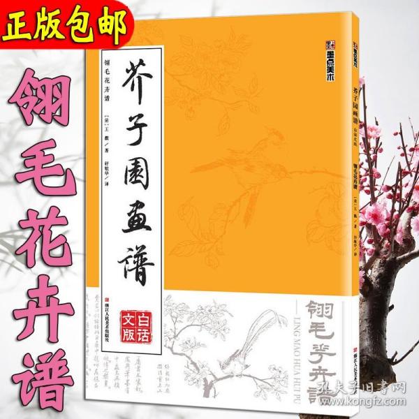 墨点字帖芥子园画谱（白话文版） 翎毛花卉谱