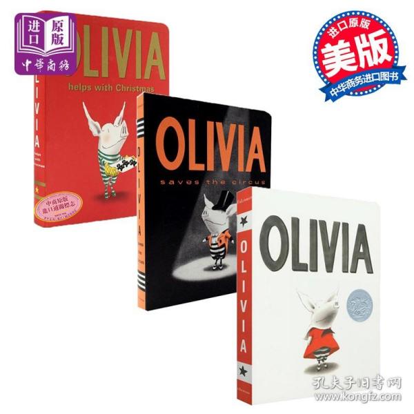 Olivia Saves the Circus (Classic Board Books) 奥莉薇拯救马戏团（经典硬板书）9781442412873