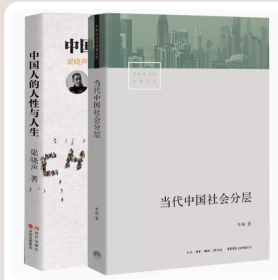 全2册 当代中国社会分层+中国人的人性与人生 深入研究了解当代中国社会社会阶层状况著作书 社会学郁闷的中国人文化心理国民性