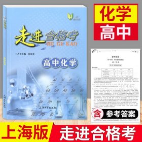 正版全新高中通用/化学 2023走进合格考高中化学 考点梳理与精练高中必修1必修二必修3化学复习用书上海高中学业水平合格性考试上海大学出版社