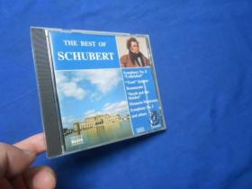 CD光盘   NAXOS  THE BEST OF SCHUBERT（不认识外文，碟片名等等看实物图片自鉴）（注意：这个不能寄挂刷，它不属于印刷品，邮局不给寄。只能寄包裹或者快递！！！）