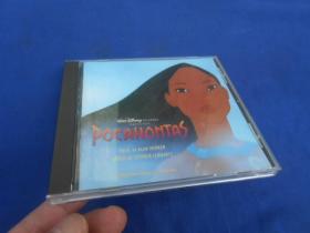 CD光盘  POCAHONTAS  MUSIC BY ALAN MENKEN LYRICS BY STEPHEN SCHWARTZ （不认识外文，碟片名等等看实物图片自鉴）（注意：这个不能寄挂刷，它不属于印刷品，邮局不给寄。只能寄包裹或者快递！！！）