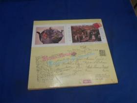 上海历史明信片（无字无画自然旧）下书脊有点破损