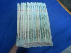 《篮球飞人》（1——14，中国华侨出版社。14册合售）（全部是一版一印的，基本都是85到9品相。3、4这2本上书口有一点点水渍。图书内页干净，基本无阅读痕迹，就是书脊有点磨损。请看实物书影）